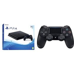 Sony PS4 Slim 500 Go F Noir Manette Dual Shock 4 V2 pour PS4 - Noir