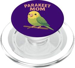 Parakeet Mom - Lindo dueño de mascota orgulloso PopSockets PopGrip para MagSafe