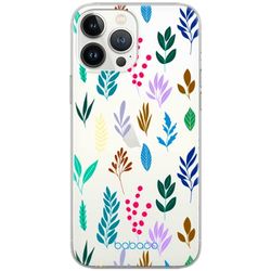 ERT GROUP mobiltelefonfodral för Samsung S10 PLUS originalt och officiellt licensierat Babaco mönster Plants 014 Vit optimalt anpassad till formen på mobiltelefonen, gedeeltelijk transparant