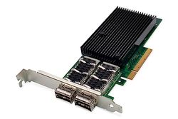 DIGITUS Tarjeta de red de servidor 40 Gigabit Ethernet - 2 puertos QSFP+ - NIC - PCIe 3.0 - 40000 Mbps