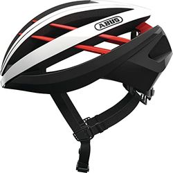 ABUS Aventor Racefiets Helm - Zeer goed geventileerde Fietshelm voor Professionele Wielrenners, voor Dames en Heren - Rood, Maat L