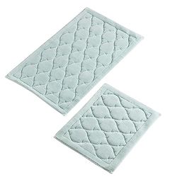 Tapis de bain (2 pcs.) bleu clair