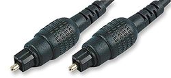 Pro Signal PSG00888 TOSLink Optische Audio Lood met 5mm Kabel, 1.5m, Zwart