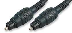 Pro Signal PSG00889 TOSLink Optische Audio Lood met 5mm Kabel, 2m Zwart