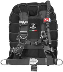 DiveSystem Fly Tech Gav Avanzo, zwart, XXL