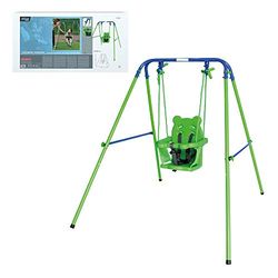 Aktive 54079 - babyschommel voor buiten, babyschommel, babyschommel voor buiten, afmetingen 119 x 110 x 140 cm, gewicht max. 25 kg, +12 maanden, berenstoel, CE-gecertificeerd, Active Sports