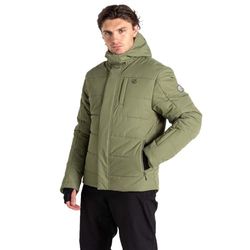 Dare2B Mens Camber Jacket, Giacca da Sci Uomo, Verde Olivina, S