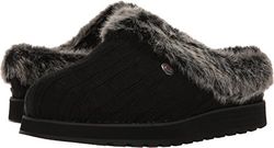 Skechers Keepsakes Ice Angel toffel för kvinnor, Svart, 37.5 EU Bred