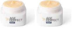 L’Oréal Paris Age Perfect Collagen Expert Retightening Night Cream 50+, Firmer, Moisturised, Nourished Skin, Anti-Age Spots, Collagen AA Fractions, 50ml (Pack of 2)