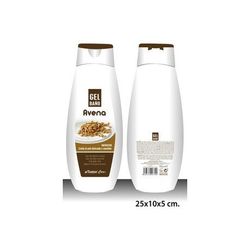 Natural care - Gel de baño, avena-, 750ml.