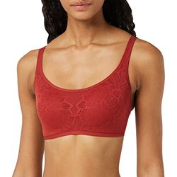 Triumph Fit Smart P Ex Reggiseno Sfoderato, Spicy Red, 4 Donna