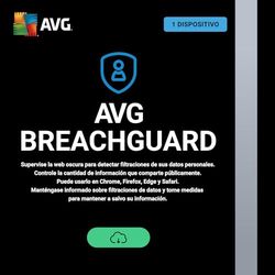 AVG BreachGuard 2025 | 1 Dispositivo | 1 Año | Descarga digital