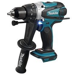 Makita Taladro combinado DHP458Z, 18 V, litio y 91 Nm (las baterías y el cargador no están incluidos)