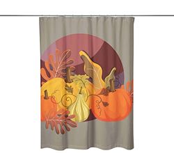 Bonamaison Anti-Mold, Waterproff Shower Curtain (150x200 cm) - Designed and Manufactured in Turkey