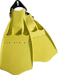 DiveSystem Tech Fin, Pinne Tecniche in Gomma Unisex-Adulto, Giallo, EU 45-47