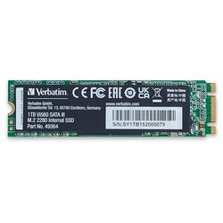 VERBATIM Vi560 S3 M.2 SSD - SSD interne 1TB - Solid State Drive - interface SATA III M.2 - disque dur interne technologie 3D-NAND - SSD 1TB haute performance - jusqu’à 560MB/s - bleu