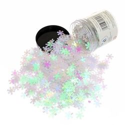 Scola Snow Flakes Sequins, Iridescent Flakes, 100g, School Supplies, Art and Crafts Projects, Children's Craft Projects, Ideal for Kids