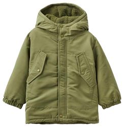 United Colors of Benetton Anorak pojke, Verde Militare 313, XXS