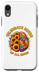 iPhone XR Celebrate Minds Of All Kinds Neurodiversity Autism Awareness Case