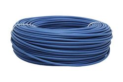 Rouleau de Câble Électrique de 100 m | H07V-K | Section 1 x 2,5 mm2 | Couleur Bleue