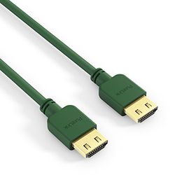 PureLink PI0503-020 High Speed HDMI-anslutningskabel (4K UltraHD (2160p), Ethernet, 18 Gbps), 2 m grön