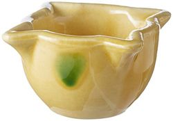 Fackelmann Cerâmica, argamassa para molhos, amarelo, 9 x 4,5 cm (Food More)