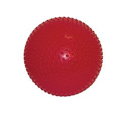 CanDo Exercise ball with NUBS / motoric ball / fitness ball - CanDo® Sensi ball - red, 100 cm, 30-1779
