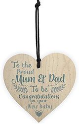 RED OCEAN Mum & Dad To Be Baby Shower Birth Gift Congratulations Mummy Daddy New Baby Bump Present