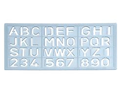 CSP Sjabloon letters en cijfers 15 mm 1585