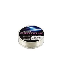 Ultima E0246 Proteus Stiff Fluorocarbon Sea Fishing Line - Clear, 0.35 mm - 15.0 lb