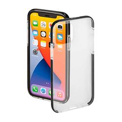 Hama 188826 Protector Backcover Apple, iPhone 12 Pro, czarny, przezroczysty