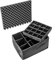 PELI 1625 set divisori imbottiti, accessorio per valigia PELI Protector originale, compatibile con: PELI 1620, colore: Nero/Giallo
