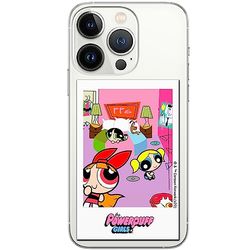 ERT GROUP mobiltelefonfodral för Iphone 13 PRO MAX originalt och officiellt licensierat The Powerpuff Girls mönster The Powerpuff Girls 021, gedeeltelijk transparant