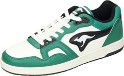KangaROOS K-slam Point Sneakers, uniseks, Green Jet Black, 45 EU
