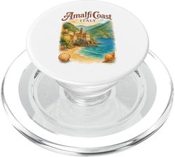 Costa de Amalfi Italia Shelling Beach Vacaciones Viajero PopSockets PopGrip para MagSafe