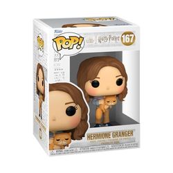 Funko Pop! Movies: Harry Potter Prisoner of Azkaban - Hermione Granger with Crookshanks- Figurine en Vinyle à Collectionner - Idée de Cadeau