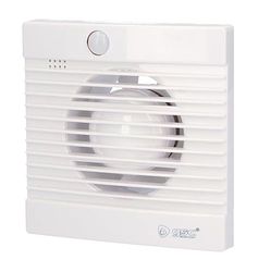 Extractor con sensor de movimiento, diámetro de 100 mm, 15W, ideal para ventilación automática en baños y cocinas.