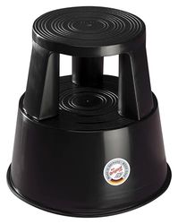 Wedo 212 201 Plastic Kickstool - Black