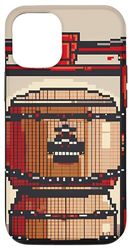 Coque pour iPhone 13 Pro Illustration de tambour Taiko Pixelated