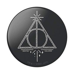 PopSockets PopGrip - Support et Grip pour Smartphone et Tablette avec Un Top Interchangeable - Deathly Hallows