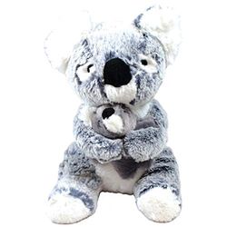 DOOGY Pluche dier Koala/haar baby, 23 cm, 1 stuk