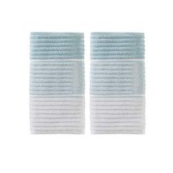 SKL Home by Saturday Knight Ltd. Planet Ombre - Set di 2 asciugamani, colore: acqua