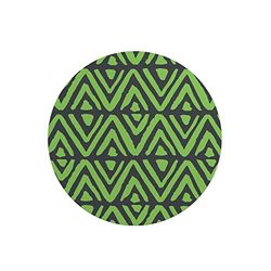 Questo Casa, Round Digital Printed Mouse Pad, Non-Slip Base, for Office and Home, Diameter:22cm