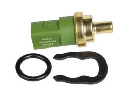 STELLOX 06-04002-SX - Sensore di temperatura del liquido di raffreddamento, con guarnizione/set di guarnizioni, 12 V, spina a 4 poli, per auto e veicoli commerciali