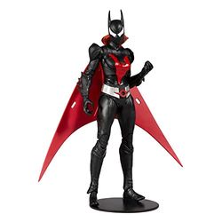 McFarlane Toys, 18 cm DC Batman Beyond Batwoman actionfigur med 22 rörliga delar, samlarobjekt DC-figur med unikt samlarkort – åldrarna 12+