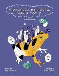 Gekleurde bacteriën van A tot Z: Kleurboek