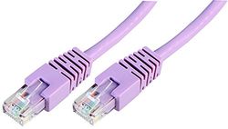 Pro Signal PS11193 RJ45 Male to Male Cat6 UTP Ethernet Patch Lead, 3m, Violet