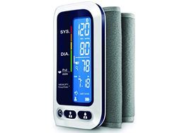 GIMA - Misuratore di Pressione da Braccio Bluetooth, Sfigmo Digitale, Tecnologia Tubeless, Schermo LCD Retroilluminato, Misura Braccio 22x42 cm, Compatibile Apple e Android, adulto