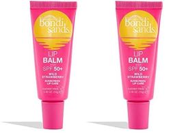 Bondi Sands - Lip Balm SPF 50+ Wild Strawberry - moisturizing lip balm with SPF 50 for advanced sun protection, 10 g (Pack of 2)