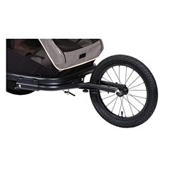 Duo 3092008013 Remorque pour Enfant Adulte Unisexe, Schwarz, Taille Unique